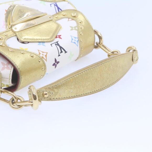 LOUIS VUITTON Monogram Multicolor Marilyn All Hand Bag White M40206 - Picture 7 of 16